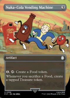 Nuka-Cola Vending Machine Fallout Vault Boy Art